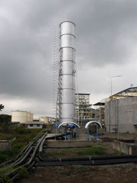 3,700 Nm3/hr BKE Enclosed Biogas Flare